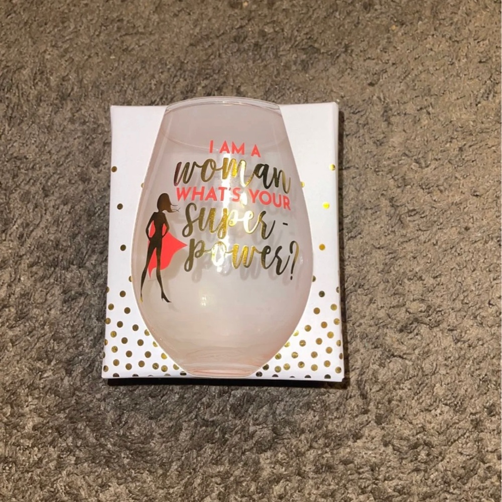 Oversized Stemless Wineglass